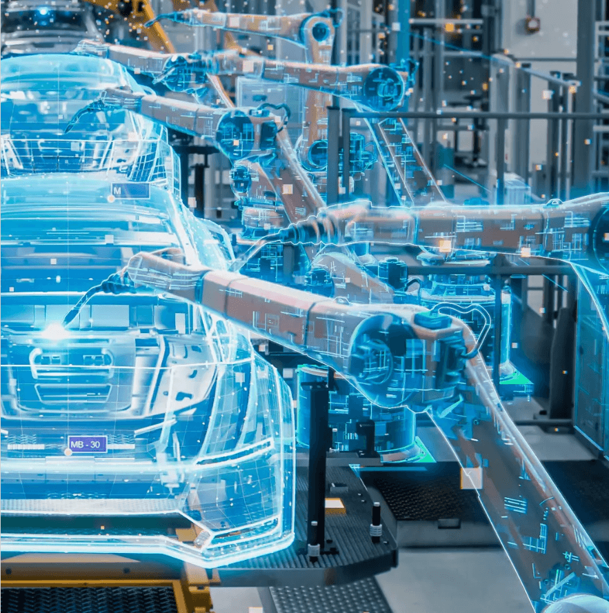 Advanced Digital Twins Robotics platform