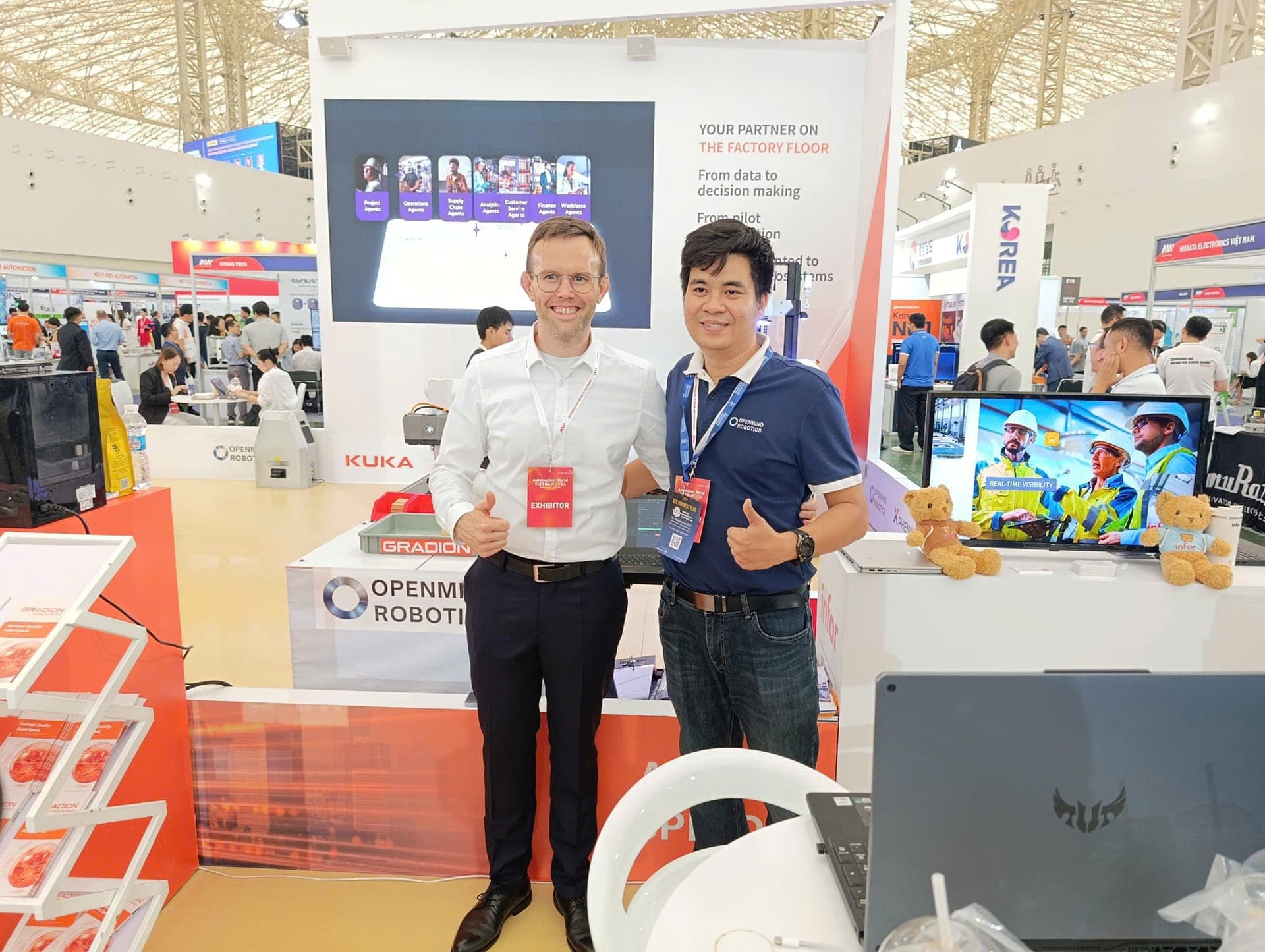 OpenMind Robotics Showcases 3D AI Vision & AMR Integration at Automation World Vietnam 2026: Photo 5