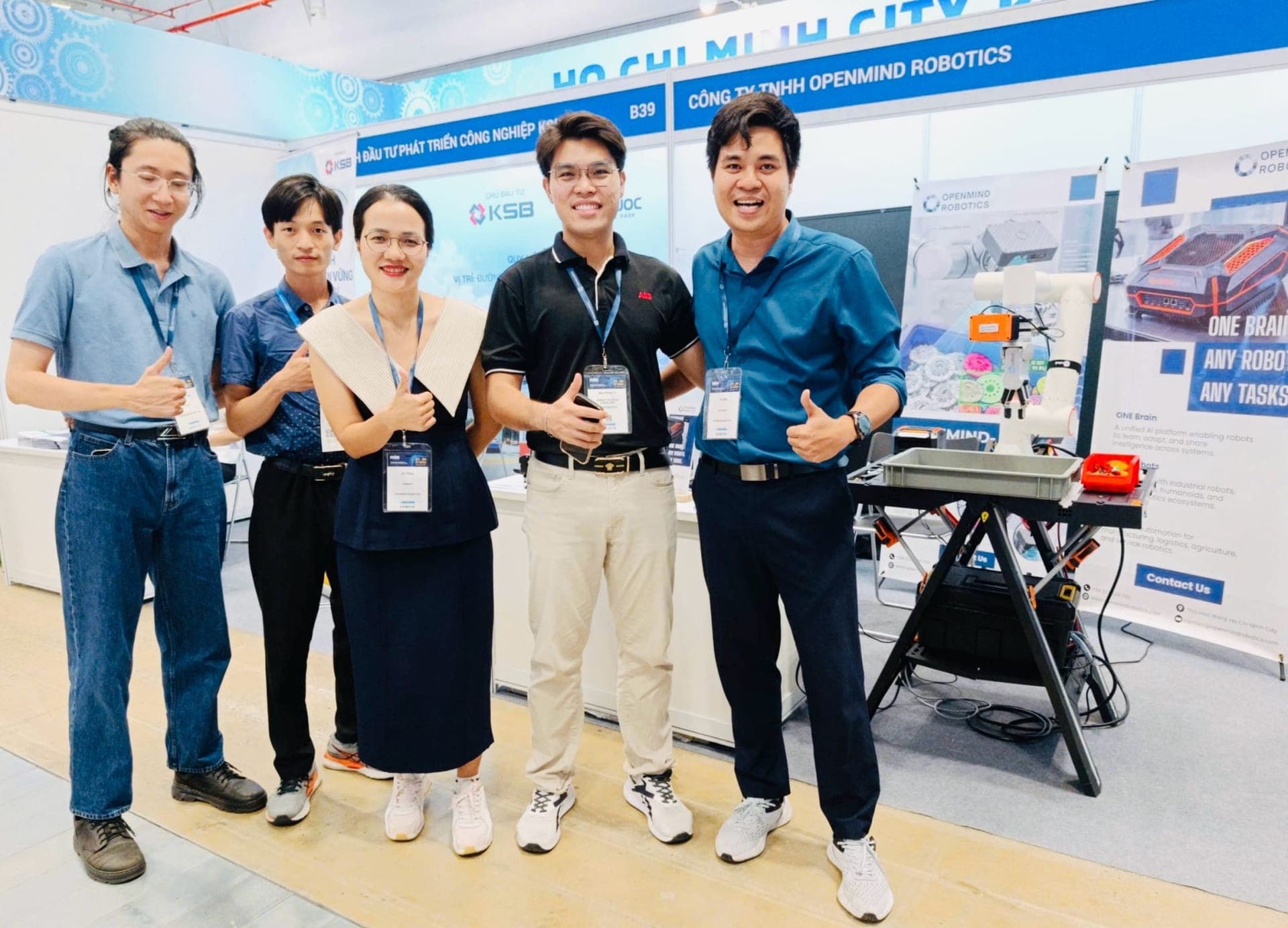OpenMind Robotics Showcases 3D AI-Vision & Intelligent Automation at MTA Vietnam 2026: Photo 2