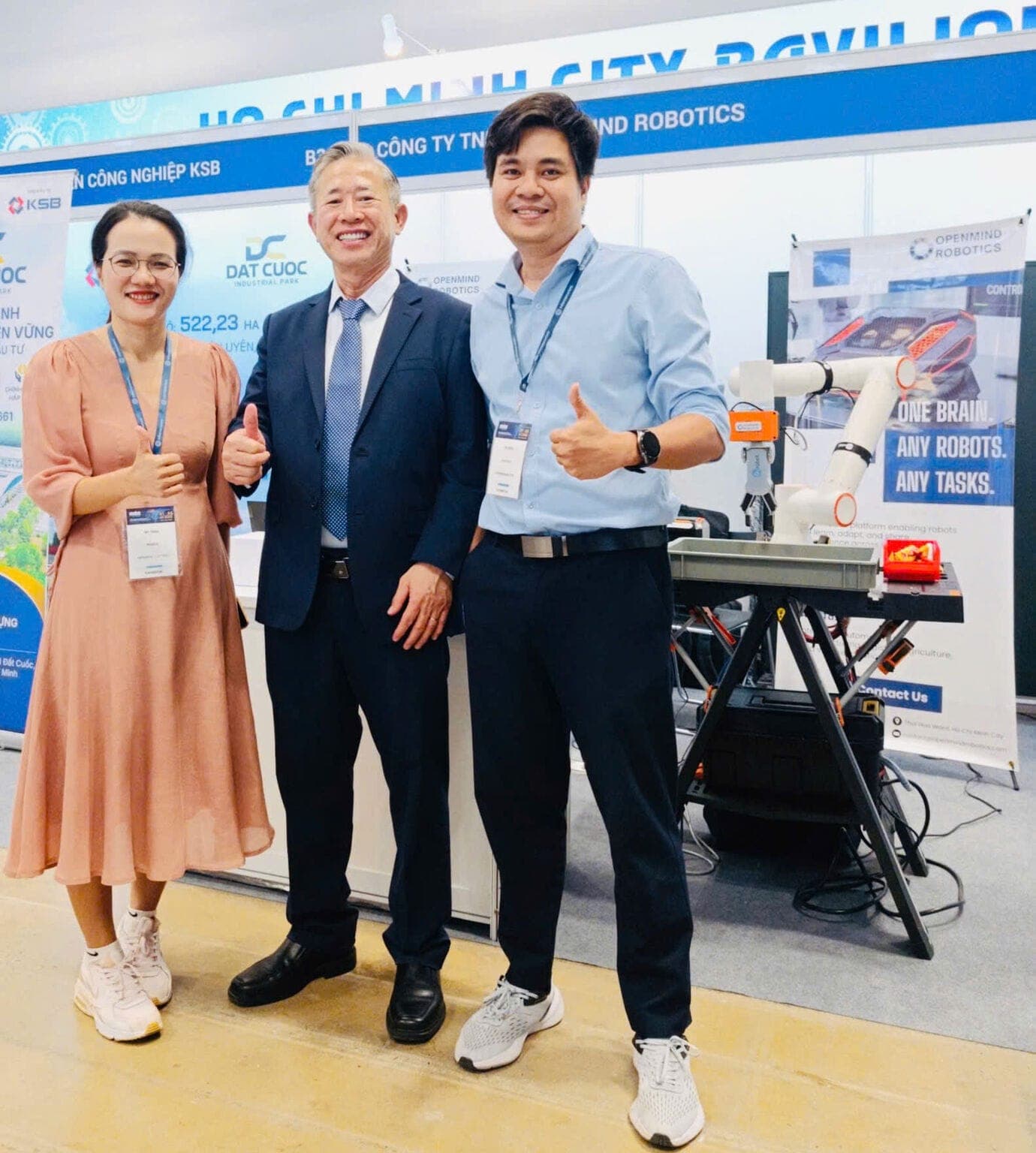 OpenMind Robotics Showcases 3D AI-Vision & Intelligent Automation at MTA Vietnam 2026: Photo 1